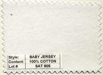 Baby Jersey 100% Cotton